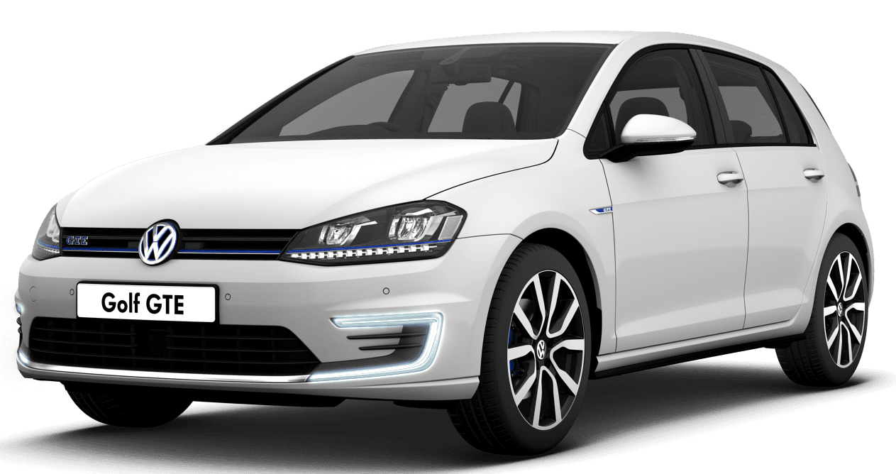 White Volkswagen Golf Volkswagen Golf