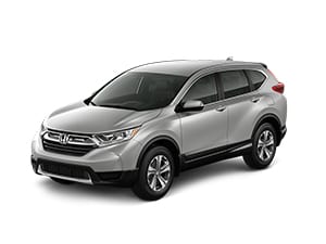 Silver Honda CR-V Honda CR-V