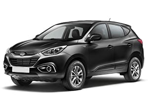 Black Hyundai ix35 Hyundai ix35