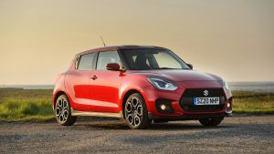 Suzuki Swift in red