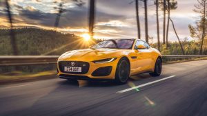 yellow jaguar f-type