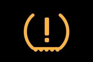 tyre pressure warning light on dashboard