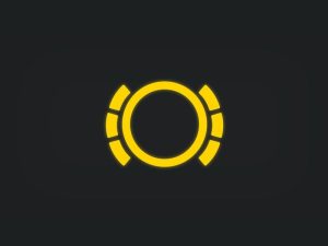 brake pad monitoring light